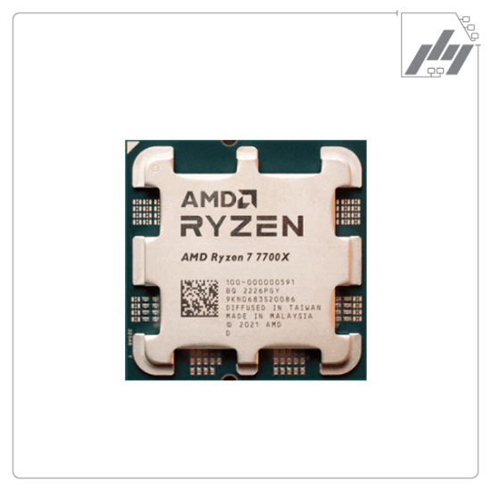 تصویر  پردازنده ای ام دی AMD Ryzen 7-7700X