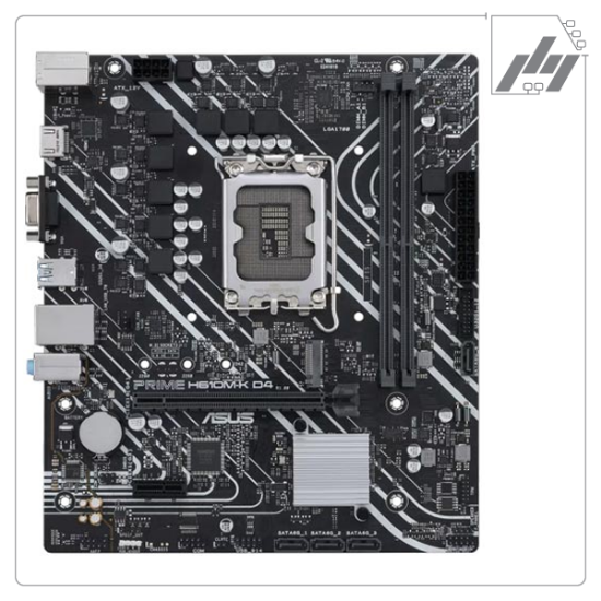 تصویر  مادربرد ایسوس ASUS Prime H610M-K D4