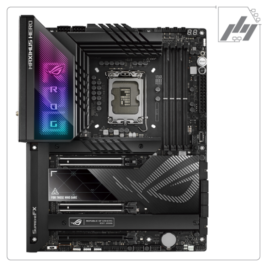 تصویر  مادربرد ایسوس ROG MAXIMUS Z790 HERO