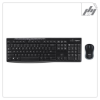 تصویر  کیبورد و موس بی سیم لاجیتک (حروف فارسی) Logitech MK270 