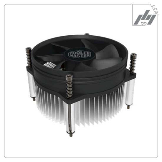 تصویر  خنک کننده پردازنده بادی کولر مستر Standard COOLER i50