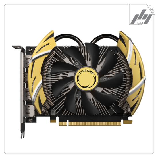 تصویر  کارت گرافیک ام اس آی GeForce RTX 4060 CYCLONE 8G OC