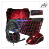 تصویر  پک کیبورد، ماوس، هدست و پدماوس گیمینگ اورزلی Orzly RX250 Essential Set