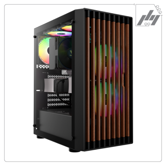 تصویر  کیس گیم دیاس Gamdias AURA GC4