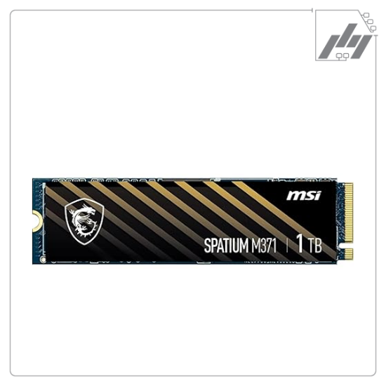 تصویر  اس اس دی اینترنال ام اس آی SPATIUM M371 M.2 ظرفیت 1 ترابایت
