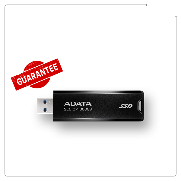 حافظه اس اس دی اکسترنال ای دیتا ADATA SC610 یک ترابایت