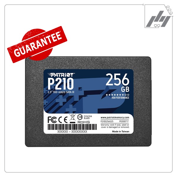اس اس دی اینترنال پتریوت P210 Sata ظرفیت 256 گیگابایت